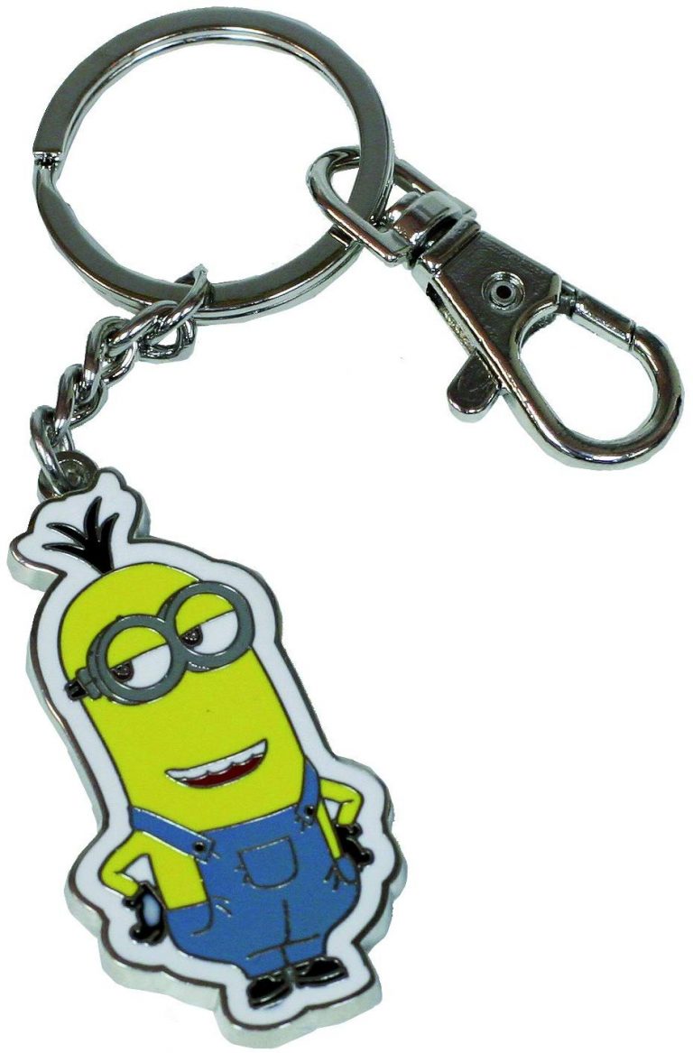 minion soft toy keychain