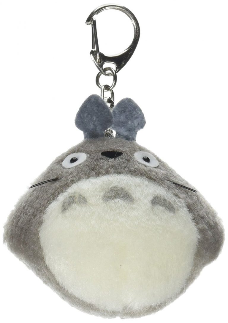 totoro keychain plush