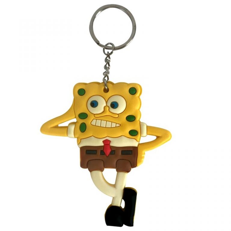 teddy fresh spongebob keychain