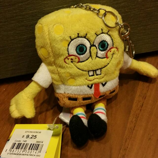 teddy fresh spongebob keychain